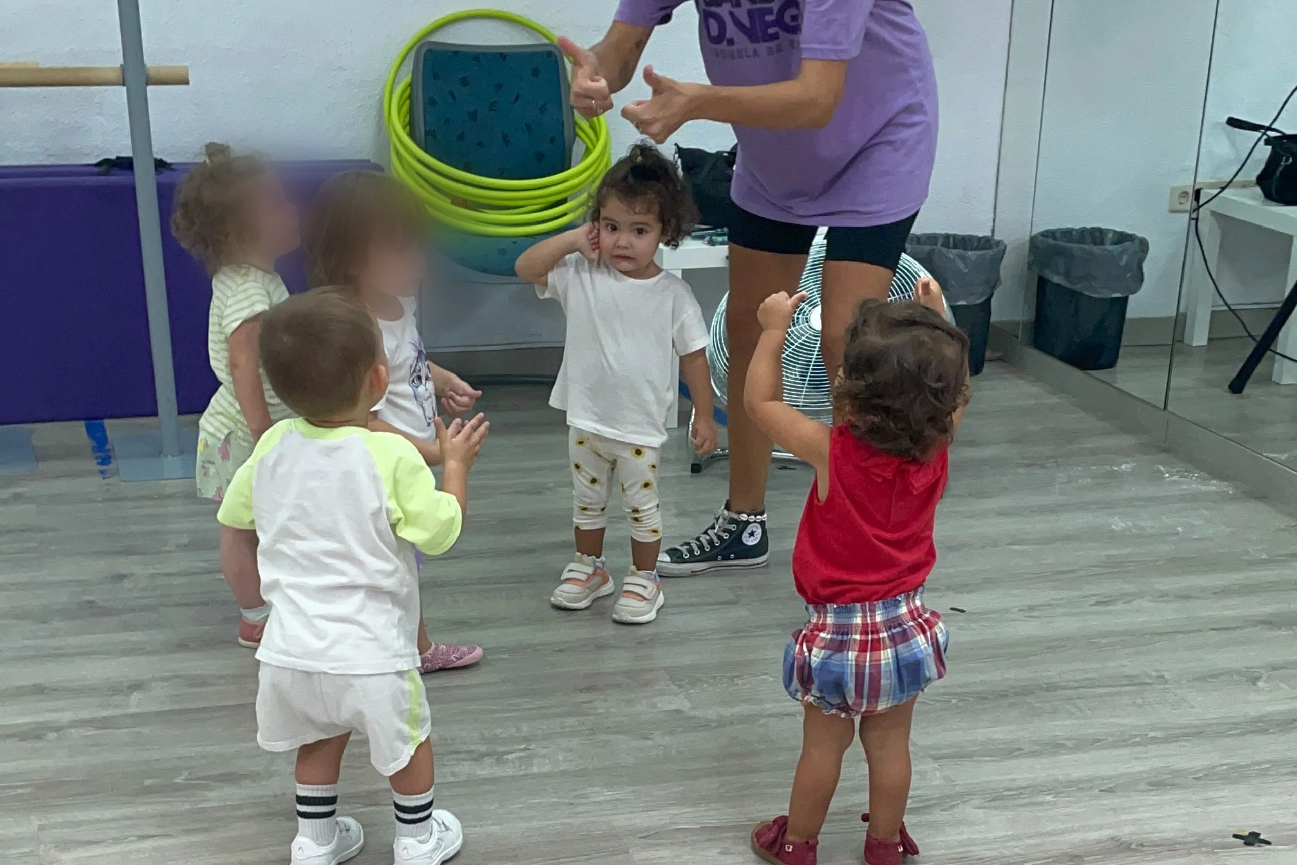 Clases para peques de 2 y 3 años