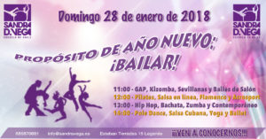 28 enero - Proposito año nuevo Bailar - Academia Sandra D Vega