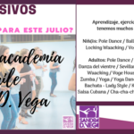 cursos intensivos julio 2019 - academia Sandra Vega